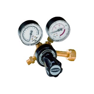 Harris 801B-15LHAR reduceerventiel argon/menggas met manometer, 0 - 15 l/min